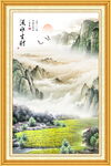 国画山水画