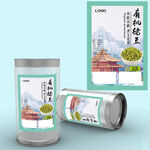 杂粮包装平面图