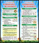 全国食品安全宣传周展架
