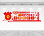 职业教育文化墙