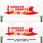 人民武装文化墙