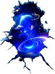 星空立体画