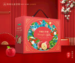 苹果包装 红富士礼盒