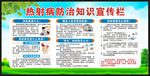 预防热射病知识宣传栏