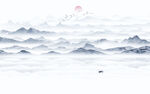 意境水墨山水
