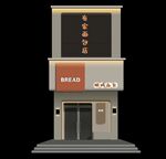 一家面包店 CDR编辑