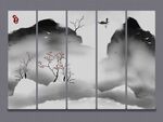 水墨山水画