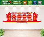 学校党建文化墙