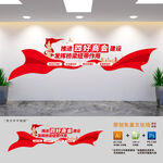 四好商会建设文化墙