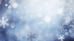 冬天雪花背景