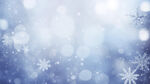冬天雪花背景