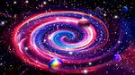 五彩缤纷星空