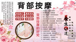 背部按摩背景墙