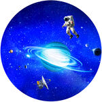 圆形星空