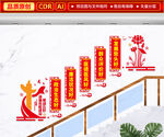 五好清廉医院文化墙