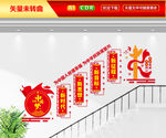 党建楼梯文化墙