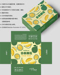 榴莲包装 水果盒子