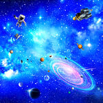 蓝色星空