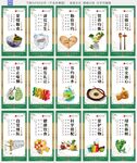 食堂餐厅文化标语展板