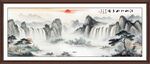 国画山水画