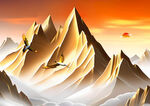 日照金山