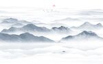 水墨山水画