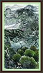 中国画山水 