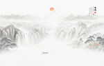 山水国画