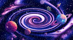 星空宇宙旋涡太空
