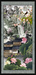 风景竖幅 