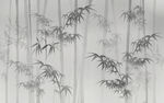 水墨竹子