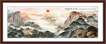 泰山办公室装饰画泰山图