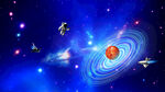 宇宙星空太阳系