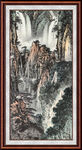 客厅山水画 