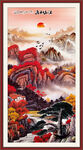 玄关山水画