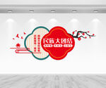 民族团结文化墙
