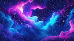 唯美星空星云