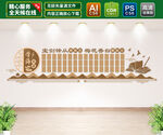 中式校园文化墙
