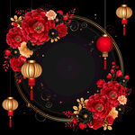 灯笼牡丹花