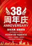 38周年