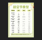 超全音符节奏型