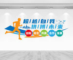 企业标语文化墙