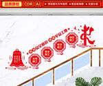 安全文明生产楼道文化墙