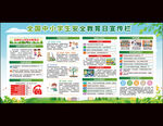 全国中小学生安全教育日宣传栏