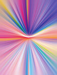 炫彩放射背景