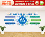 6S企业管理文化墙