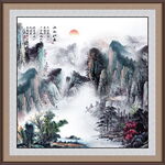 国画山水