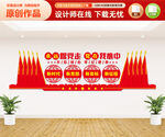 党建会议室文化墙