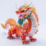瓷塑中国龙