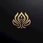 莲花与佛logo